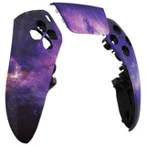 eXtremeRate Nebula Galaxy Left Right Front Housing Shell with Touchpad Compatible with ps5 Edge Controller, DIY Replacement Faceplate Shell Custom Touch Pad Cover Compatible with ps5 Edge Controller - MLREGT006