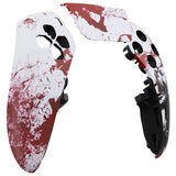 eXtremeRate Blood Zombie Left Right Front Housing Shell with Touchpad Compatible with ps5 Edge Controller, DIY Replacement Faceplate Shell Custom Touch Pad Cover Compatible with ps5 Edge Controller - MLREGT012