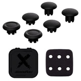 eXtremeRate Black Replacement Swappable Thumbsticks for PS5 Edge Controller, Custom Interchangeable Analog Stick Joystick Caps for PS5 Edge Controller - Controller & Thumbsticks Base NOT Included - P5J108