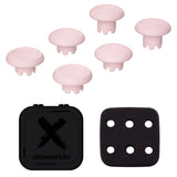eXtremeRate Cherry Blossoms Pink Replacement Swappable Thumbsticks for PS5 Edge Controller, Custom Interchangeable Analog Stick Joystick Caps for PS5 Edge Controller - Controller & Thumbsticks Base NOT Included - P5J115