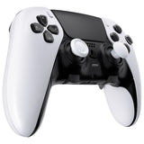 eXtremeRate Robot White Replacement Swappable Thumbsticks for PS5 Edge Controller, Custom Interchangeable Analog Stick Joystick Caps for PS5 Edge Controller - Controller & Thumbsticks Base NOT Included - P5J110
