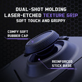 eXtremeRate Replacement Thumbsticks with Original Touch Sensing for Steam Deck LCD & OLED - Black - GGBSDM005