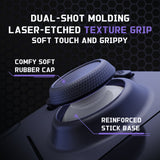 eXtremeRate Replacement Thumbsticks with Original Touch Sensing for Steam Deck LCD & OLED - Black & Gray - GGBSDM001