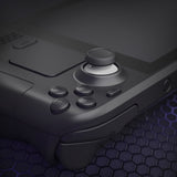 eXtremeRate Replacement Thumbsticks with Original Touch Sensing for Steam Deck LCD & OLED - Black & Gray - GGBSDM001