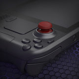 eXtremeRate Replacement Thumbsticks with Original Touch Sensing for Steam Deck LCD & OLED - Carmine Red - GGBSDM004