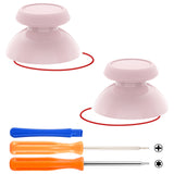 eXtremeRate Replacement Thumbsticks with Original Touch Sensing for Steam Deck LCD & OLED - Cherry Blossoms Pink - GGBSDM006