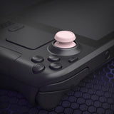 eXtremeRate Replacement Thumbsticks with Original Touch Sensing for Steam Deck LCD & OLED - Cherry Blossoms Pink - GGBSDM006