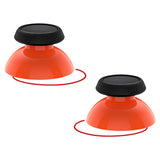 eXtremeRate Replacement Thumbsticks with Original Touch Sensing for Steam Deck LCD & OLED - Orange & Black - GGBSDM008