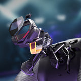 eXtremeRate SPARK Back Paddles Kit with OLED Display & Clicky Trigger Stops & Ergonomic Grips for PS5 Controller BDM-030/040/050/060 - Rubberized Black - MZNPFU001M3