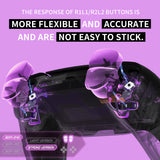 eXtremeRate Micro Switch - Strong Version Tactile Clicky Hair Trigger Kit for PS5 Controller BDM-040 Shoulder Buttons, Ergonomic Micro Switches L2R2 Buttons Tactile L1R1 Mouse Click for PS5 Controller - PFMD015