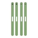 eXtremeRate Side Rail Slot Sticker for Nintendo Switch 2 Console - Matcha Green - DDBNT194