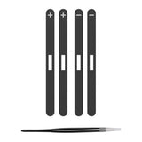 eXtremeRate Side Rail Slot Sticker for Nintendo Switch 2 Console - Shadow Gray - DDBNT191