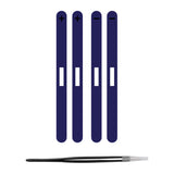 eXtremeRate Side Rail Slot Sticker for Nintendo Switch 2 Console - SwitchCube Purple - DDBNT196