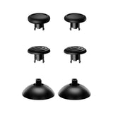 eXtremeRate ThumbsGear Interchangeable Ergonomic Thumbsticks for Nintendo Switch 2 Pro Controller - Black - YZDPTM001
