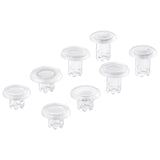 eXtremeRate ThumbsGear Interchangeable Thumbsticks for PS5 Edge Controller - Clear - XCKEGM003