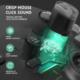 eXtremeRate Whole Clicky Kit for Xbox Elite Series 2 Controller Shoulder ABXY Buttons, Ergonomic Tactile Switches LT RT A B X Y Mouse Click Kit for Xbox Elite Series 2 Core Controller (Model 1797) - X1MD006