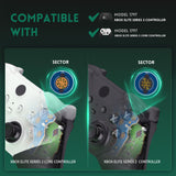 eXtremeRate Whole Clicky Kit for Xbox Elite Series 2 Controller Shoulder ABXY Buttons, Ergonomic Tactile Switches LT RT A B X Y Mouse Click Kit for Xbox Elite Series 2 Core Controller (Model 1797) - X1MD006