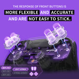 eXtremeRate Light Version Whole Clicky Kit for PS5 Controller BDM-040 Shoulder Face Dpad Buttons, Micro Switch L2R2 Clicky Hair Trigger Kit & Tactile L1R1 Face Buttons Mouse Click for PS5 Controller - PFMD018