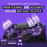 eXtremeRate Strong Version Whole Clicky Kit for PS5 Controller BDM-040 Shoulder Face Dpad Buttons, Micro Switch L2R2 Clicky Hair Trigger Kit & Tactile L1R1 Face Buttons Mouse Click for PS5 Controller - PFMD017