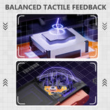 eXtremeRate ZL ZR Buttons Replacement Tactile Switches Ribbon Flex Cable & Custom Left Right Controller Charging Connector Female Socket Port FPC Cable Repair Parts for Nintendo Switch 2 Joycon - GKKNT001