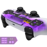 eXtremeRate Face Clicky Kit for PS5 Controller BDM-030/040/050 Face Buttons, Custom Hard Silicone Tactile Switch Dpad Action Buttons Mouse Click Kit for PS5 Controller BDM 030 040 - Without Controller - PFMD019