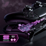 eXtremeRate Face Clicky Kit for PS5 Controller BDM-030/040/050 Face Buttons, Custom Hard Silicone Tactile Switch Dpad Action Buttons Mouse Click Kit for PS5 Controller BDM 030 040 - Without Controller - PFMD019