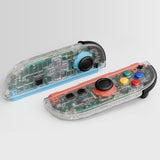 eXtremeRate D-Pad Version Replacement Full Set Shell Case with Buttons for Joycon 2 of Nintendo Switch 2 - Essence Version - Clear - SXANTM004