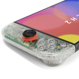 eXtremeRate DIY Replacement Full Set Shell Case with Buttons for Joycon 2 of Nintendo Switch 2 - Deluxe Version - Glow in Dark - Green - AWHNTM007