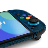 eXtremeRate DIY Replacement Full Set Shells with Buttons for Nintendo Switch 2 - Essence Version - Clear Blue - RHANTM005