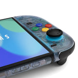 eXtremeRate DIY Replacement Full Set Shells with Buttons for Nintendo Switch 2 - Essence Version - Clear Glacier Blue - RHANTM003
