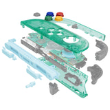 eXtremeRate DIY Replacement Full Set Shells with Buttons for Nintendo Switch 2 - Essence Version - Emerald Green - RHANTM004