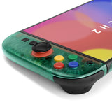 eXtremeRate DIY Replacement Full Set Shells with Buttons for Nintendo Switch 2 - Essence Version - Emerald Green - RHANTM004