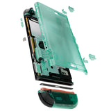 eXtremeRate DIY Replacement Full Set Shells with Buttons for Nintendo Switch 2 - Essence Version - Emerald Green - RHANTM004