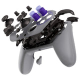 eXtremeRate DIY Replacement Full Set Shells with Buttons for Nintendo Switch 2 Pro Controller - Classic SNES Style - QGSPTY003