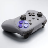 eXtremeRate DIY Replacement Full Set Shells with Buttons for Nintendo Switch 2 Pro Controller - Classic SNES Style - QGSPTY003