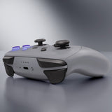 eXtremeRate DIY Replacement Full Set Shells with Buttons for Nintendo Switch 2 Pro Controller - Classic SNES Style - QGSPTY003