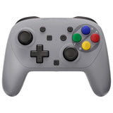 eXtremeRate DIY Replacement Full Set Shells with Buttons for Nintendo Switch 2 Pro Controller - SFC SNES Classic EU - QGSPTY002