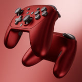 eXtremeRate DIY Replacement Full Set Shells with Buttons for Nintendo Switch 2 Pro Controller - Scarlet Red - QGSPTP001