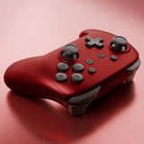 eXtremeRate DIY Replacement Full Set Shells with Buttons for Nintendo Switch 2 Pro Controller - Scarlet Red - QGSPTP001