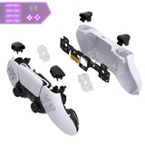eXtremeRate Custom Tactile Dpad & Action Buttons Face Clicky Kit V3 for PS5 Controller BDM-030/040/050/060 - PFMD019