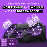 eXtremeRate Custom Tactile Dpad & Action Buttons Face Clicky Kit V3 for PS5 Controller BDM-030/040/050/060 - PFMD019