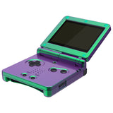 eXtremeRate IPS Ready Upgraded Chameleon Green Purple Custom Replacement Housing Shell for Gameboy Advance SP GBA SP – Compatible with Both IPS & Standard LCD – Console & Screen NOT Included - ASPP3007