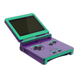eXtremeRate IPS Ready Upgraded Chameleon Green Purple Custom Replacement Housing Shell for Gameboy Advance SP GBA SP – Compatible with Both IPS & Standard LCD – Console & Screen NOT Included - ASPP3007