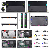 eXtremeRate Cross Screwdriver Set Opening Tools Repair Kits for Nintendo Switch OLED Console and JoyCon with Spare Screws Tweezers and Prying Tool - NSAR0155