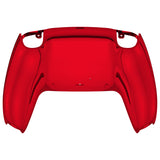 eXtremeRate Custom Back Housing Bottom Shell Compatible with PS5 Controller BDM-010/020/030/040/050 - Chrome Red Glossy - DPFD4003