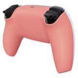 eXtremeRate Custom Back Housing Bottom Shell Compatible with PS5 Controller BDM-010/020/030/040/050 - Coral - DPFP3026