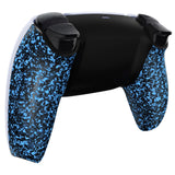 eXtremeRate Custom Back Housing Bottom Shell Compatible with PS5 Controller BDM-010/020/030/040/050 - Textured Blue - DPFP3016
