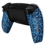 eXtremeRate Custom Back Housing Bottom Shell Compatible with PS5 Controller BDM-010/020/030/040/050 - Textured Blue - DPFP3016