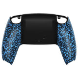 eXtremeRate Custom Back Housing Bottom Shell Compatible with PS5 Controller BDM-010/020/030/040/050 - Textured Blue - DPFP3016