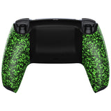eXtremeRate Custom Back Housing Bottom Shell Compatible with PS5 Controller BDM-010/020/030/040/050 - Textured Green - DPFP3017